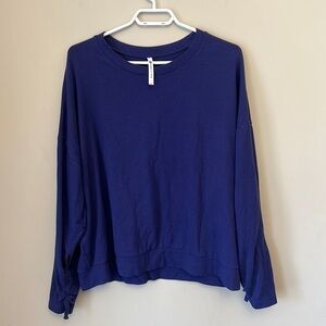 Fabletics Purple Activewear Sweater size L